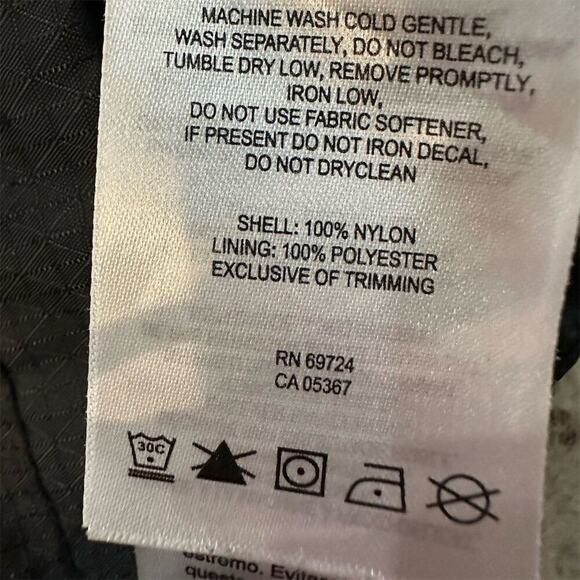 Columbia Kids Windy Explorer Jacket with Hood Black Size L - Picture 4 of 9